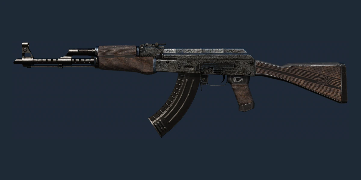 Podgląd: AK-47 | Stalowa delta (prosto z fabryki)