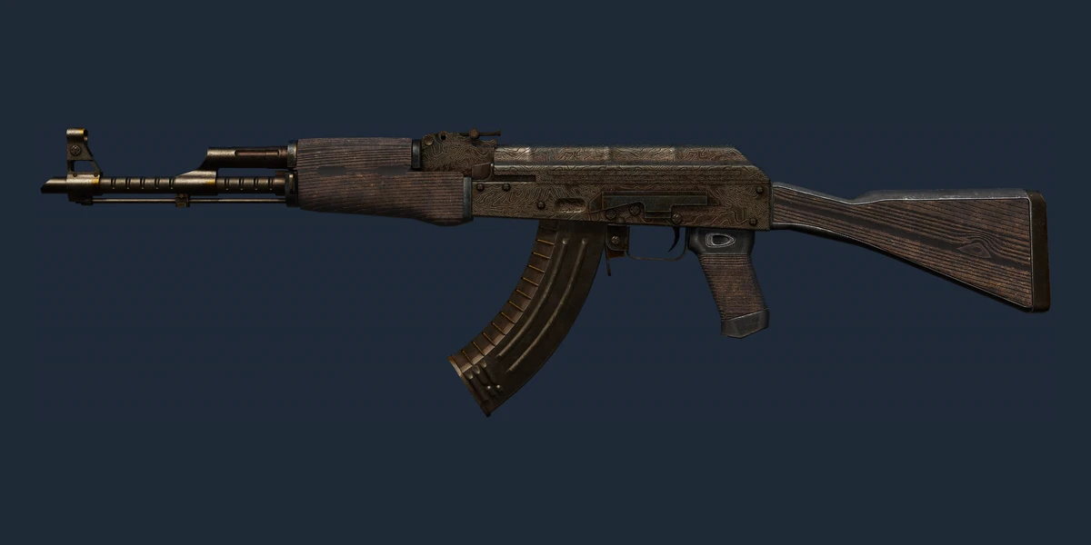 Anteprima di AK-47 | Steel Delta (Segnato dalle battaglie)