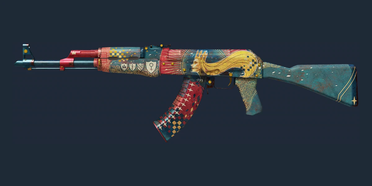 Náhled: AK-47 | Empress (Poničený bojem)