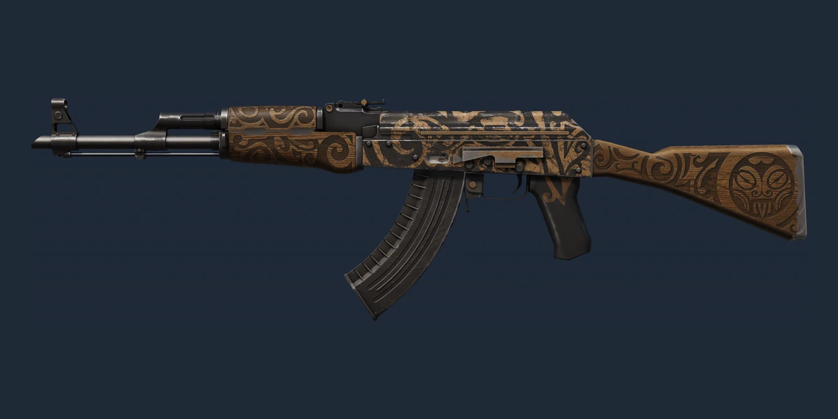 Podgląd: AK-47 (StatTrak™) | Niezbadany (mocne zużycie)
