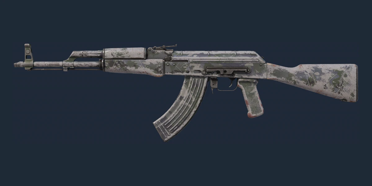 AK-47 | VariCamo Grey (Battle-Scarred) preview