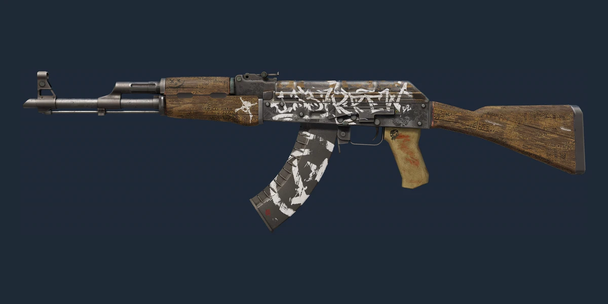 Forhåndsvisning af AK-47 | Wasteland Rebel (Kampvansiret)