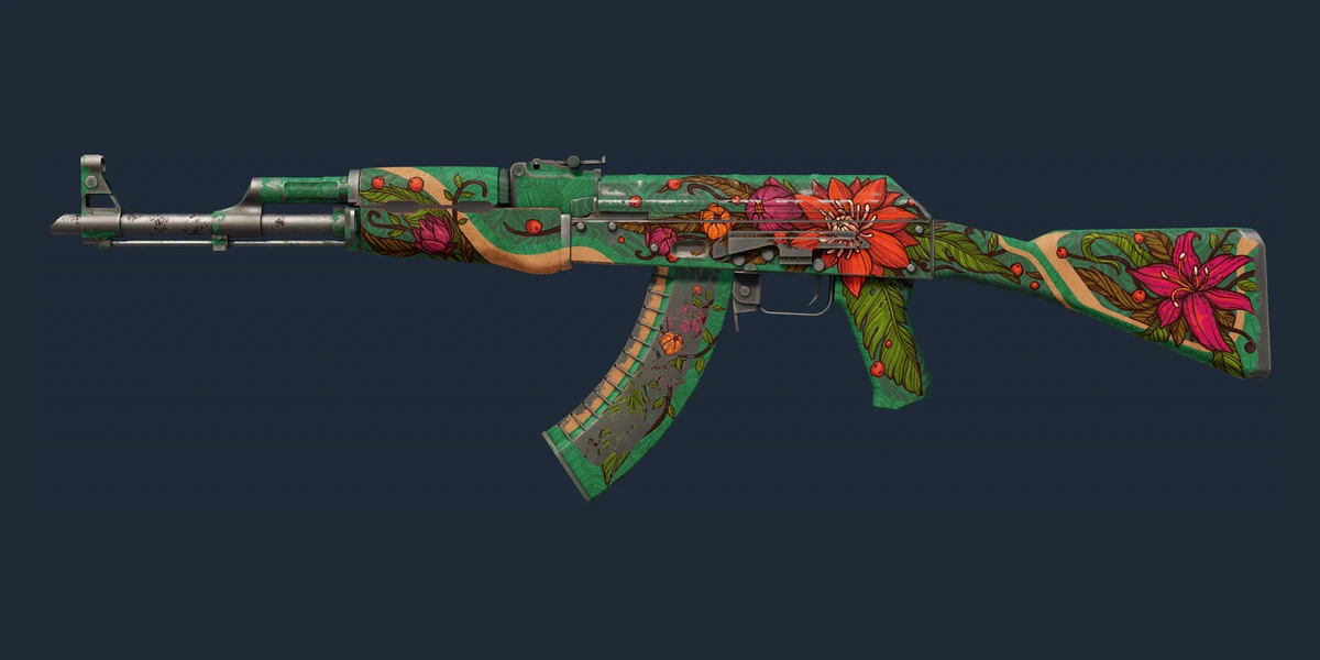 AK-47 | Wild Lotus (Battle-Scarred) preview