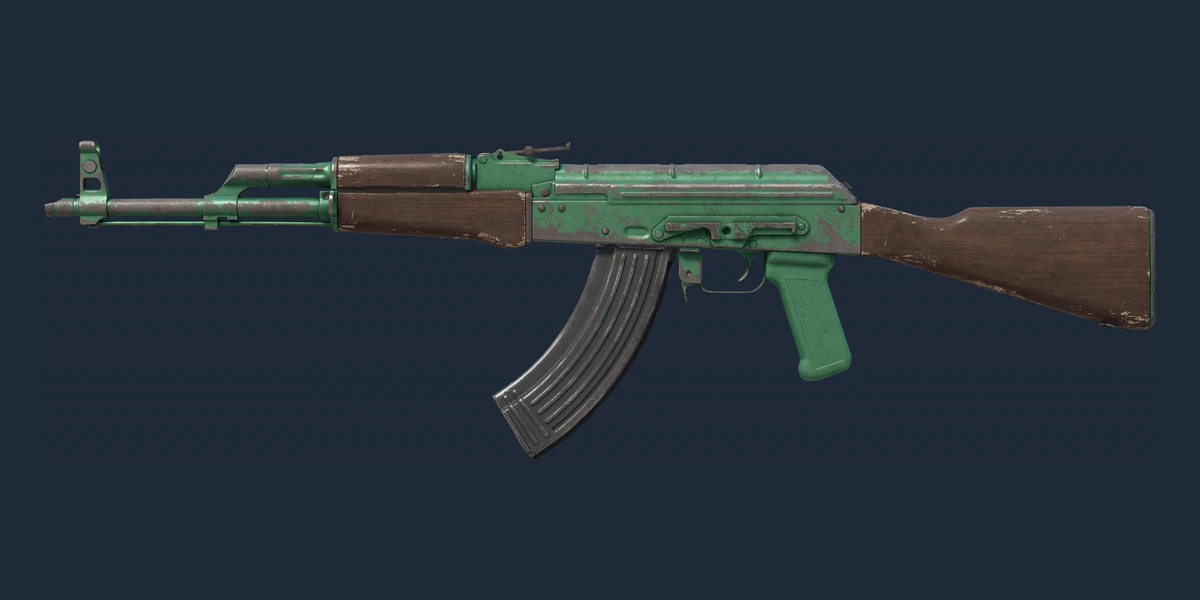Forhåndsvisning af AK-47 | Wintergreen (Kampvansiret)