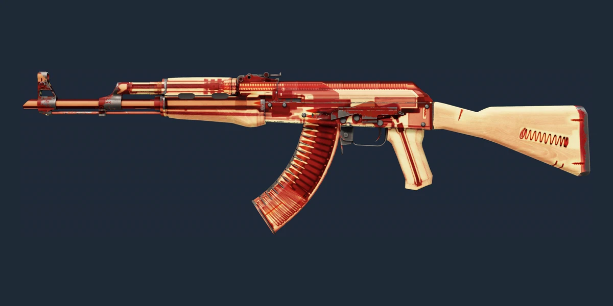 Souvenir AK-47 | X-Ray (Field-Tested) preview
