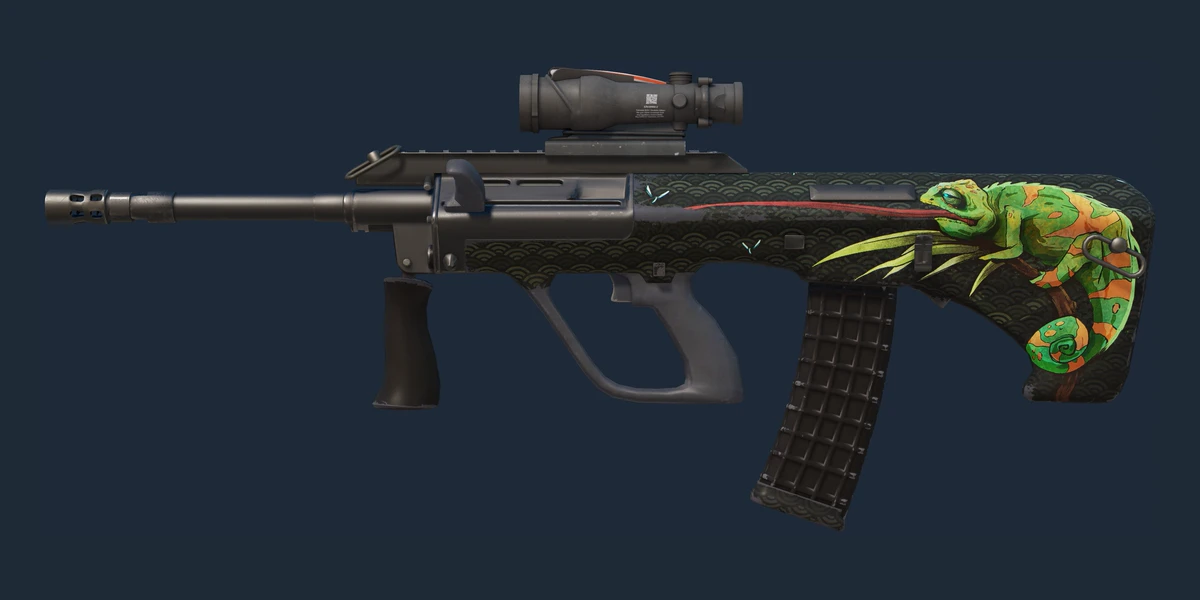StatTrak™ AUG | Chameleon (Minimal Wear) preview
