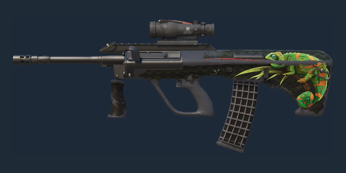 StatTrak™ AUG | Chameleon (Well-Worn) preview