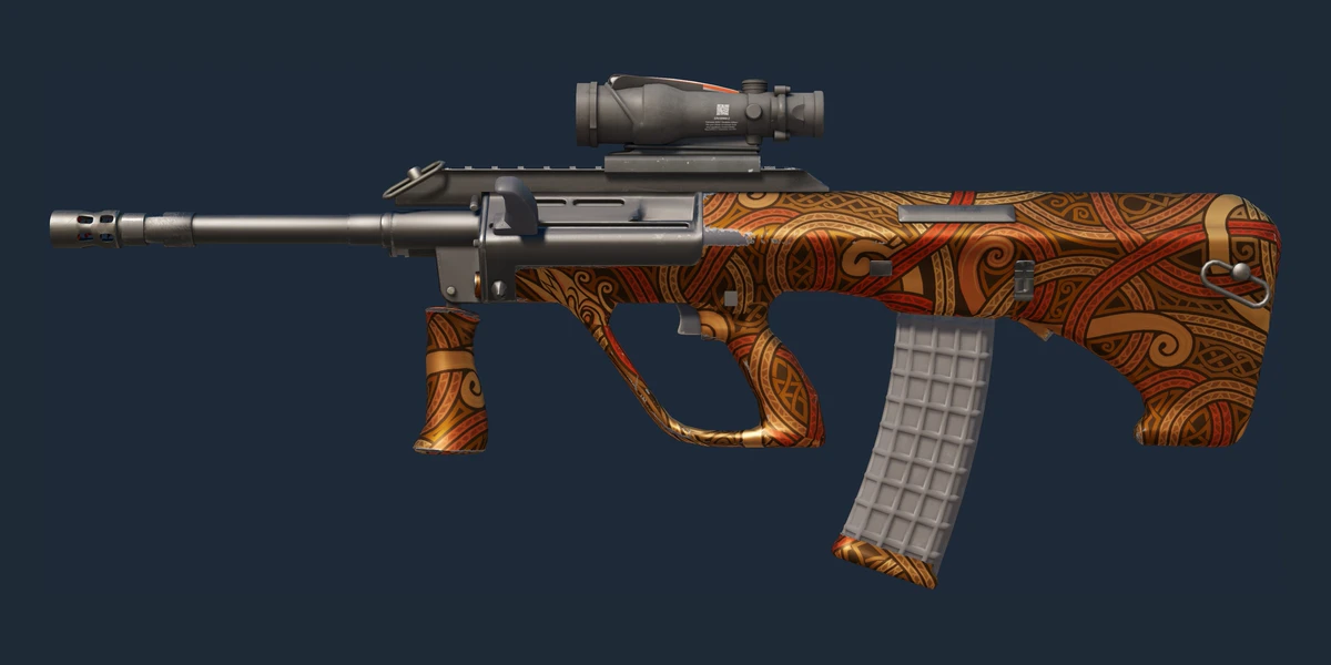 AUG | Flame Jörmungandr (Factory New) preview