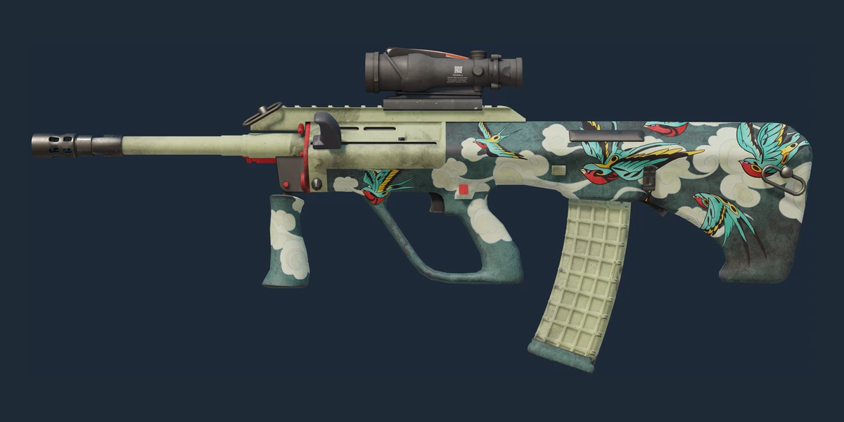 Souvenir AUG | Fleet Flock (Minimal Wear) preview