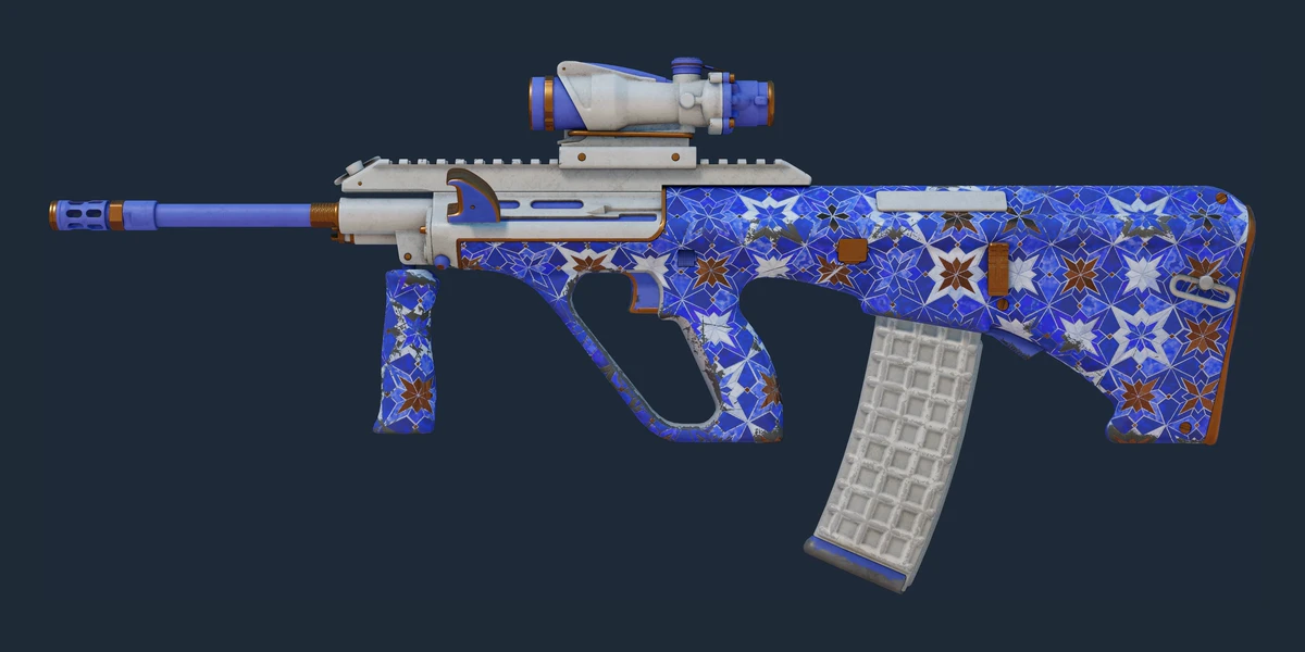AUG | Lapis Lazuli (Well-Worn) preview