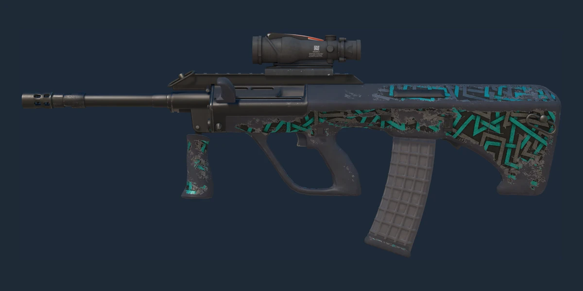 AUG | Ricochet (Battle-Scarred) preview