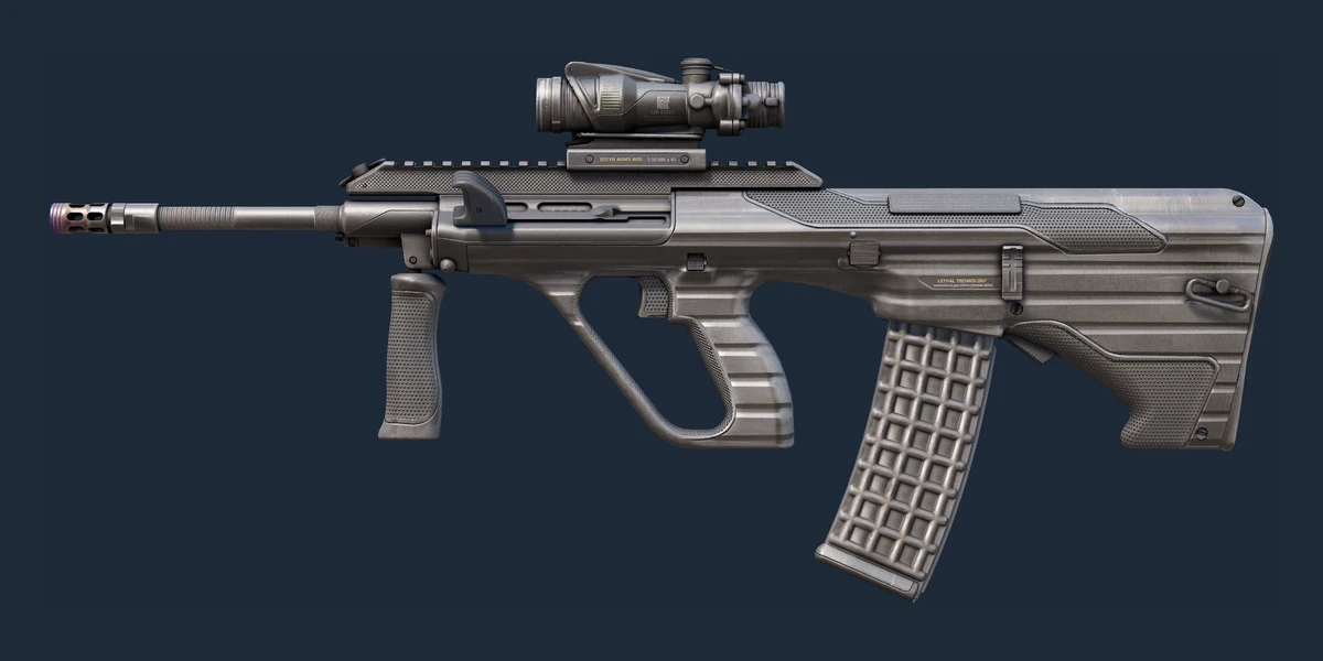 AUG | Steel Sentinel (Minimal Wear) preview