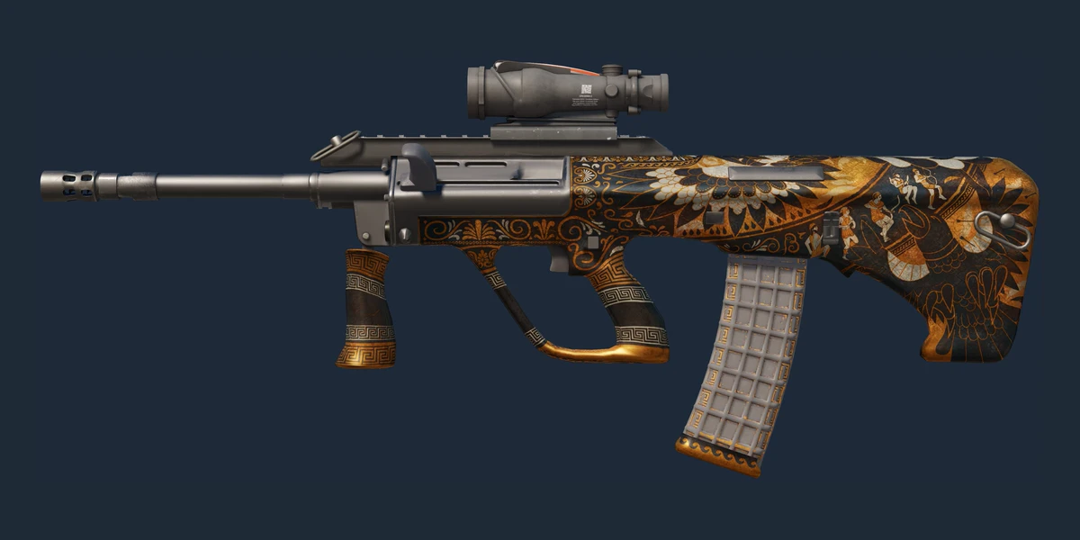 AUG | Stymphalian (Battle-Scarred) preview