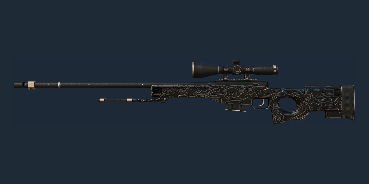 Forhåndsvisning af AWP | Black Nile (Lidt slidt)