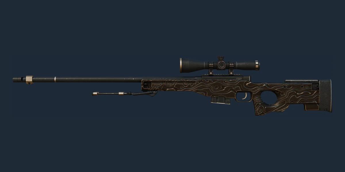 AWP | Black Nile (Well-Worn) preview