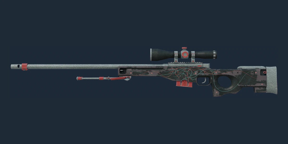 StatTrak™ AWP | Capillary (Well-Worn) preview