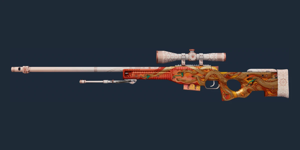 Anteprima di AWP | Desert Hydra (Usura minima)