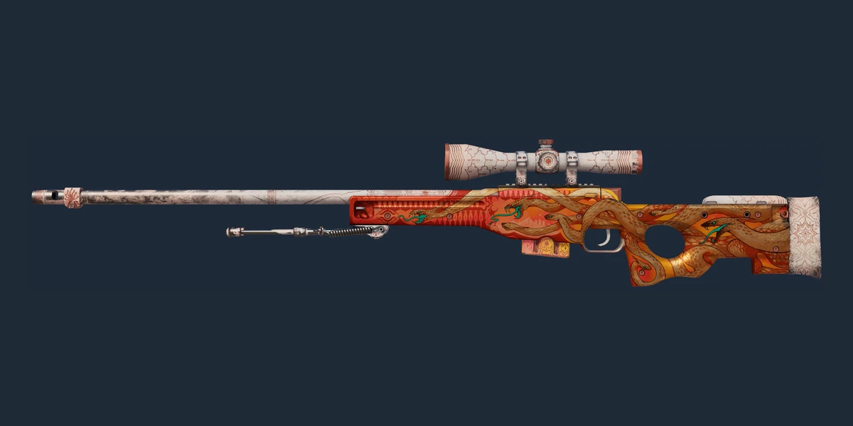 AWP | Desert Hydra (Well-Worn) preview