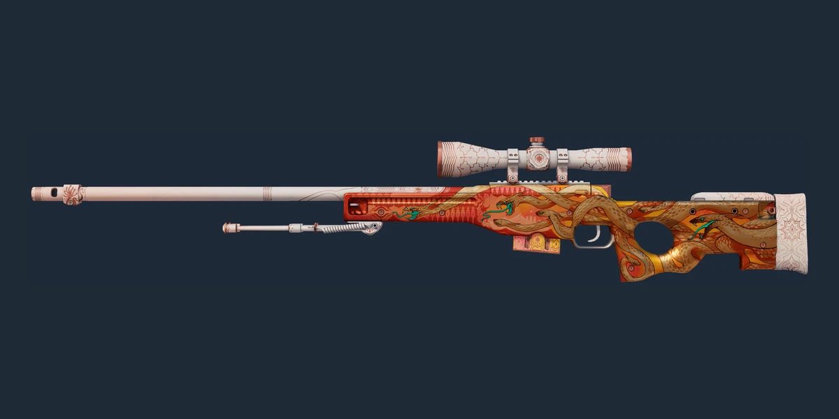 AWP | 九头金蛇 (崭新出厂) 预览
