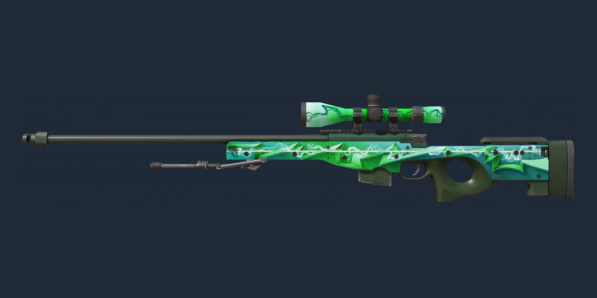 Anteprima di AWP | Green Energy (Usura minima)