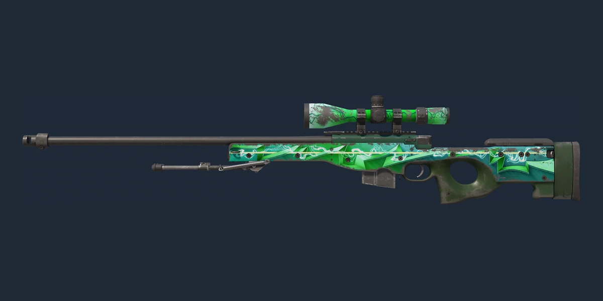 AWP | Green Energy (Well-Worn) preview