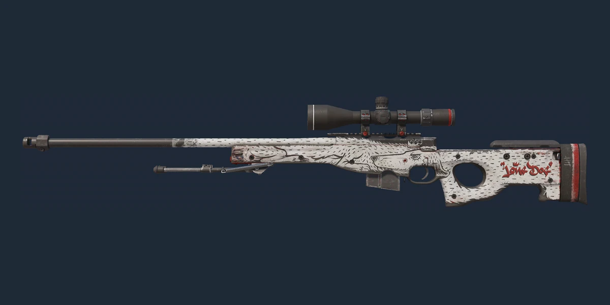 Podgląd: AWP | Długi pies (po ciężkich walkach)