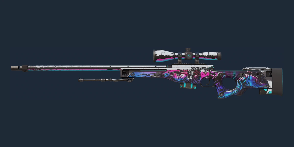 Forhåndsvisning af AWP (StatTrak™) | Neo-Noir (Meget slidt)