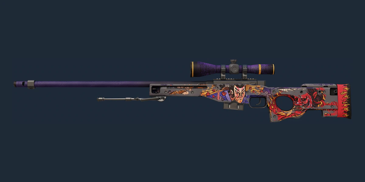 Náhled: AWP | Oni Taiji (Silně opotřebený)