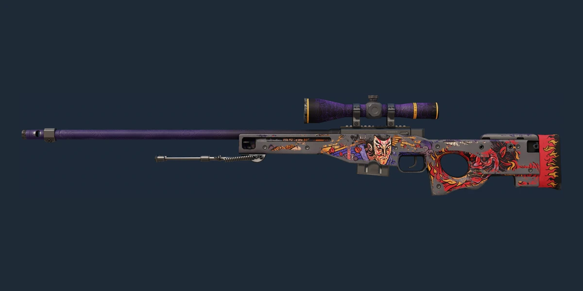 ตัวอย่าง AWP | Oni Taiji (ถลอกปอกเปิกจากการรบ)