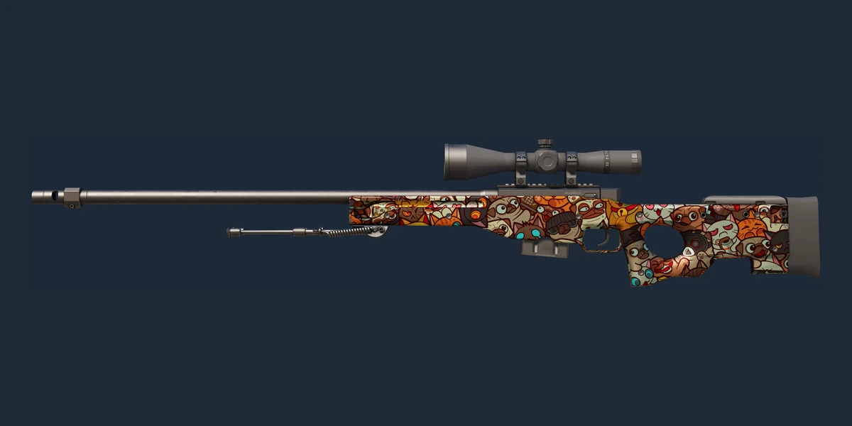 Προεπισκόπηση του StatTrak™ AWP | PAW (Εργοστασιακό)