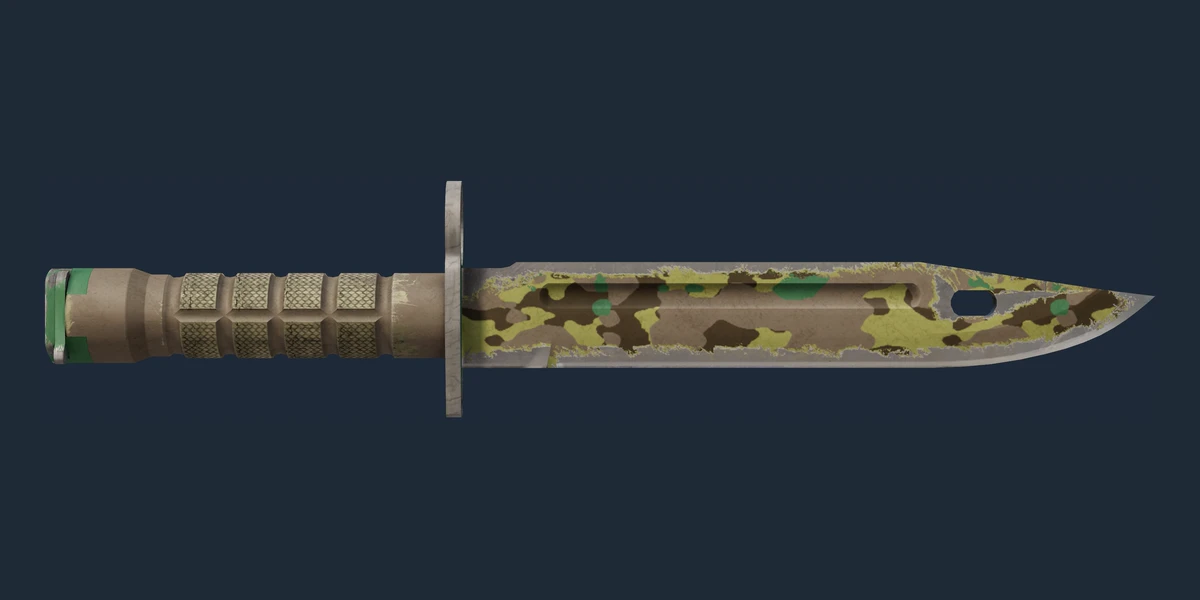★ Bayonet | Boreal Forest (Well-Worn) preview