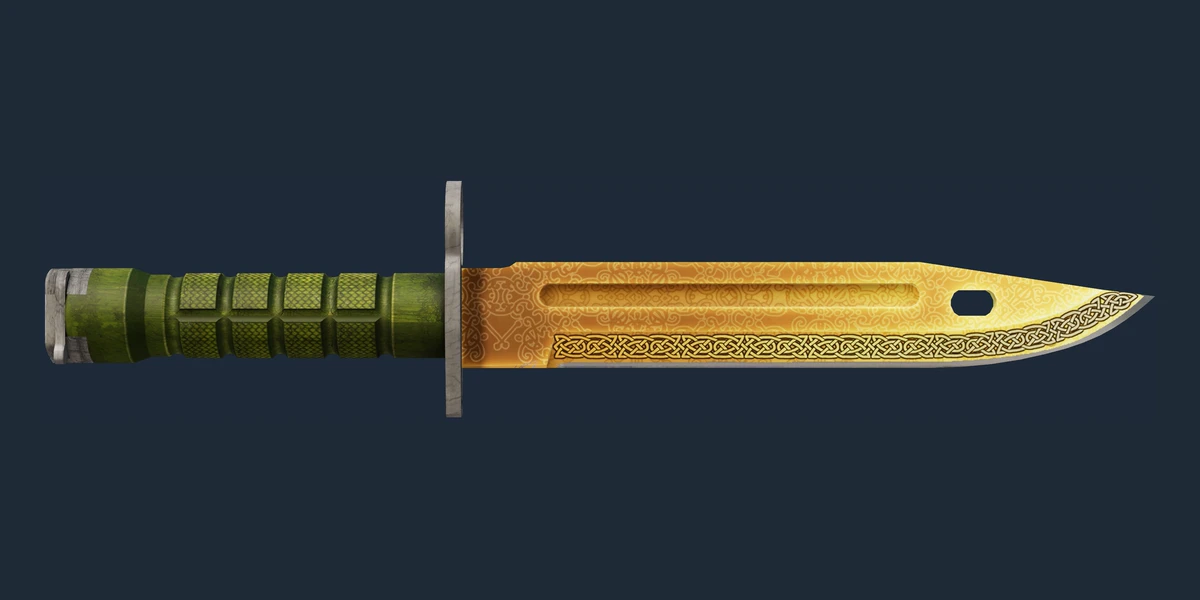 Vorschau von Bajonett (★ StatTrak™) | Weisheit (Minimale Gebrauchsspuren)