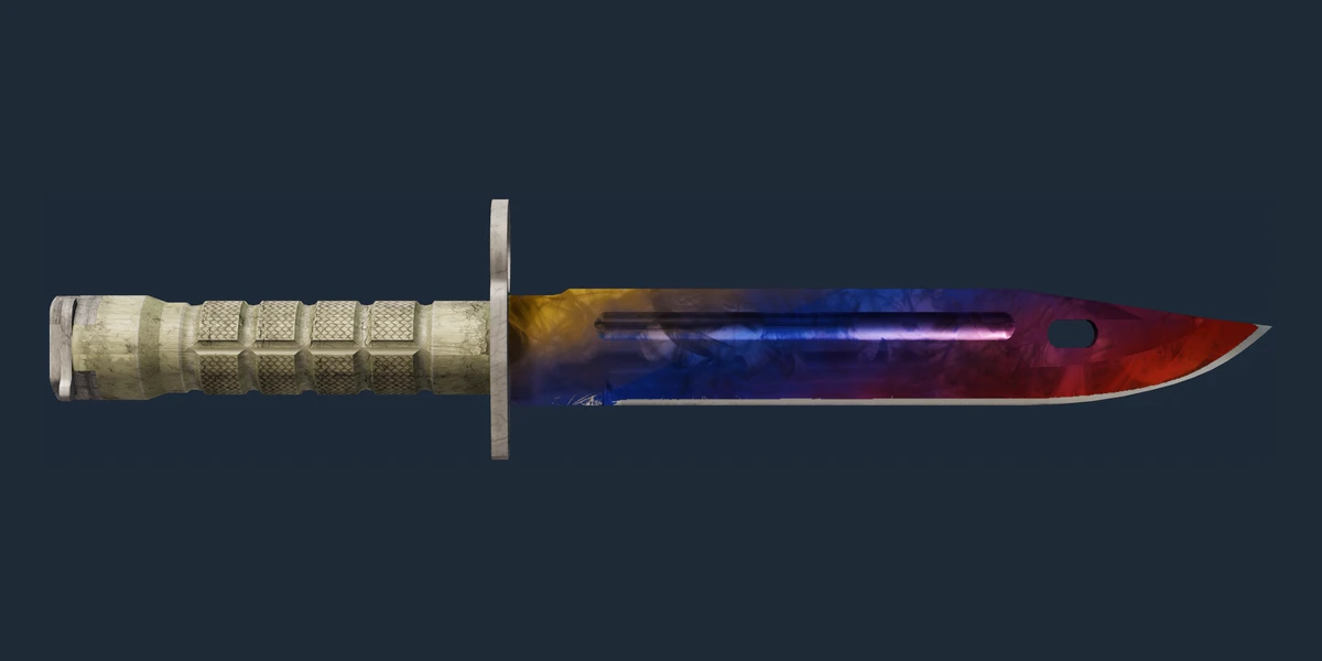 ตัวอย่าง มีดเบโยเน็ต (★) | Marble Fade (ใหม่จากโรงงาน)