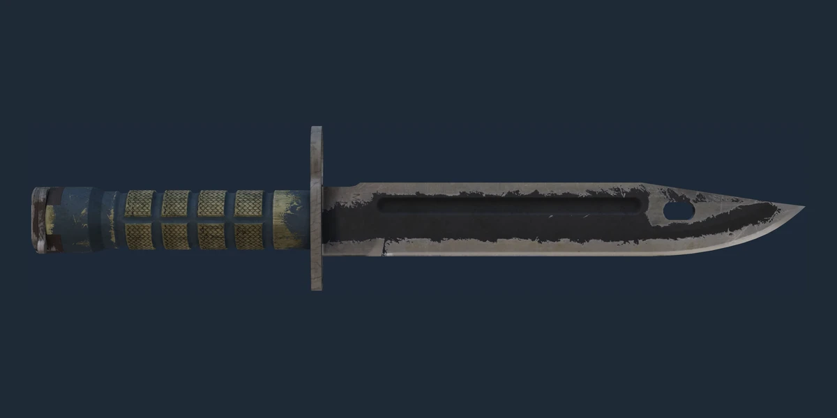 ★ Bayonet | Night (Battle-Scarred) preview