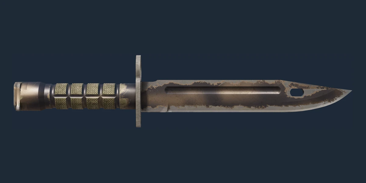 ★ Bayonet | Scorched (Well-Worn) preview