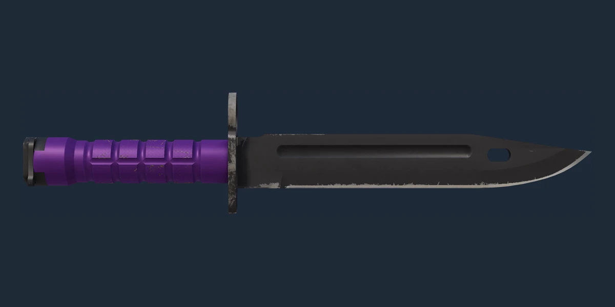 ★ StatTrak™ Bayonet | Ultraviolet (Minimal Wear) preview