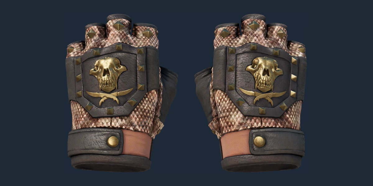 Vorschau von Bloodhound-Handschuhe (★) | Schlangenbiss (Fabrikneu)