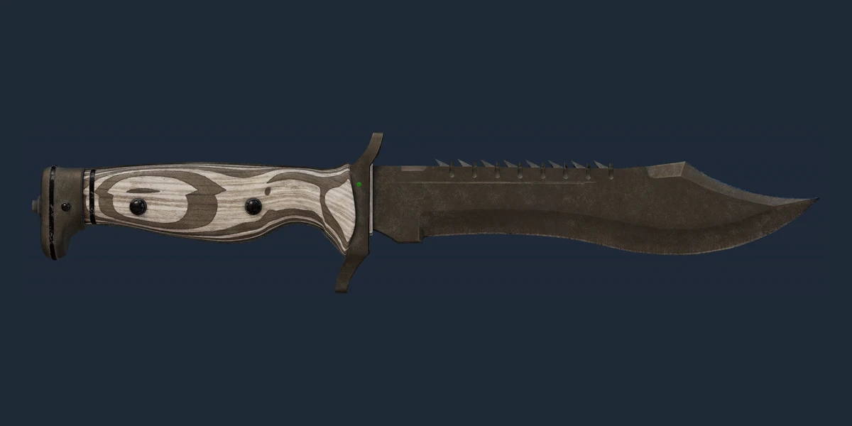 Náhled: Nůž Bowie ★ | Black Laminate (Poničený bojem)