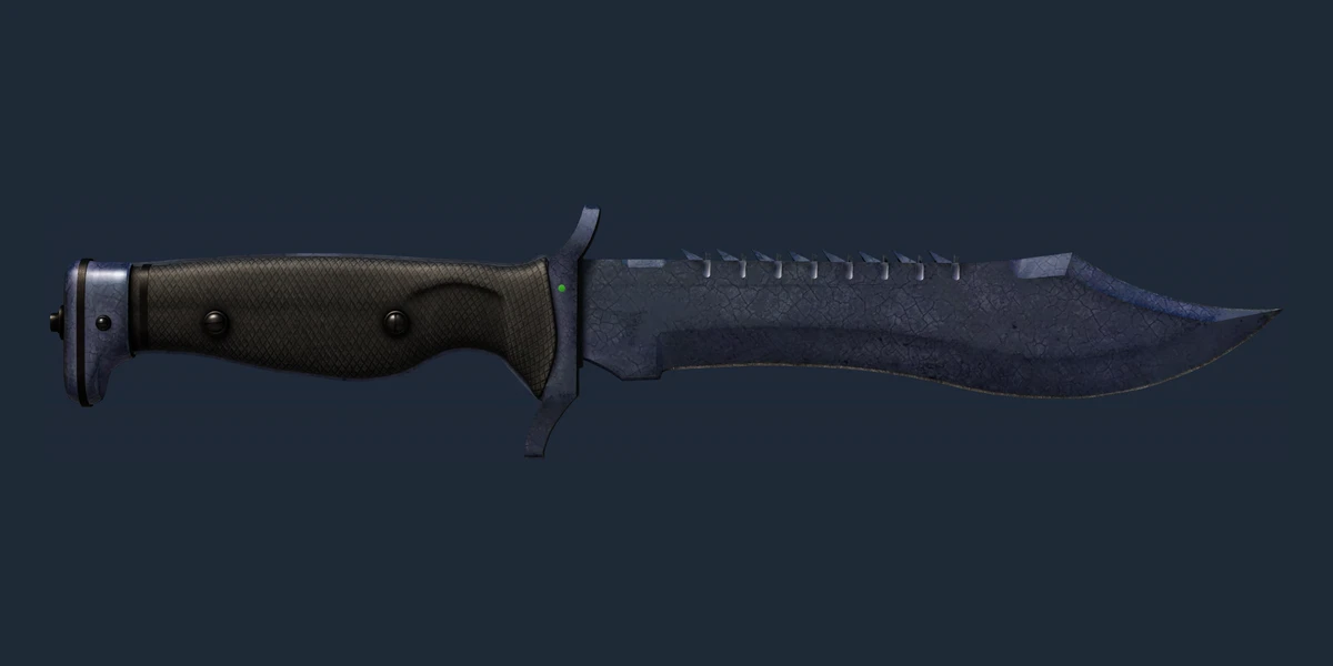 ★ Bowie Knife | Blue Steel (Battle-Scarred) preview