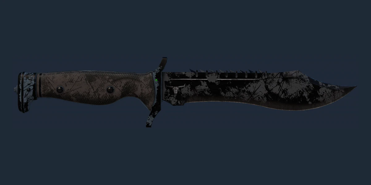 ★ StatTrak™ Bowie Knife | Night (Battle-Scarred) preview