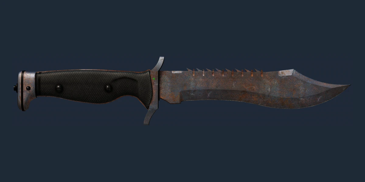 ★ StatTrak™ Bowie Knife | Rust Coat (Well-Worn) preview