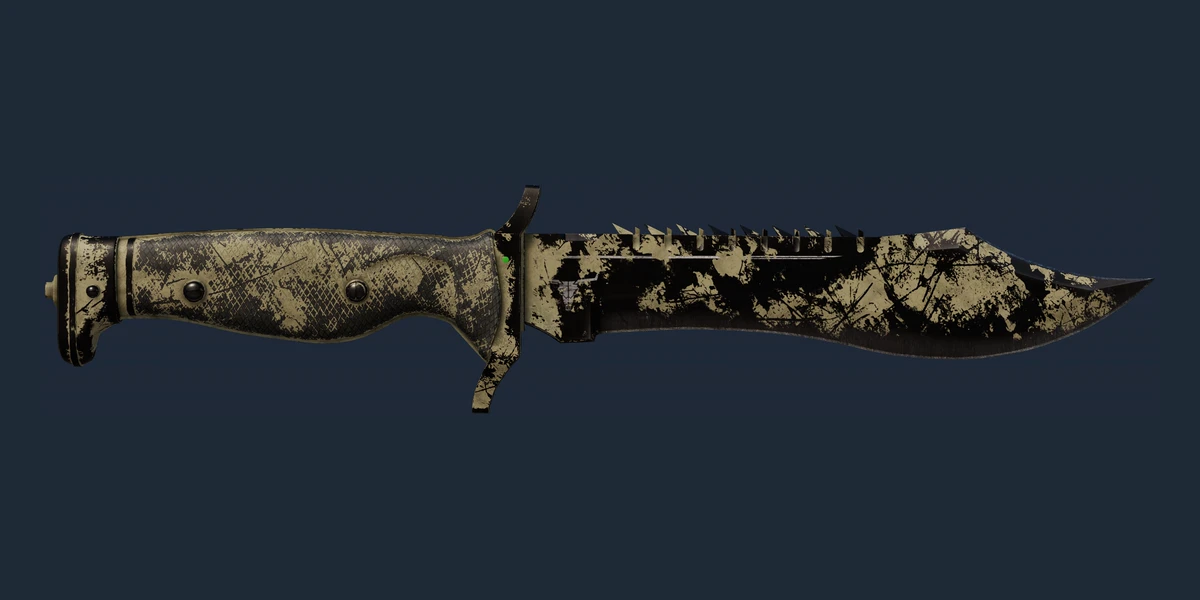 ★ Bowie Knife | Safari Mesh (Battle-Scarred) preview