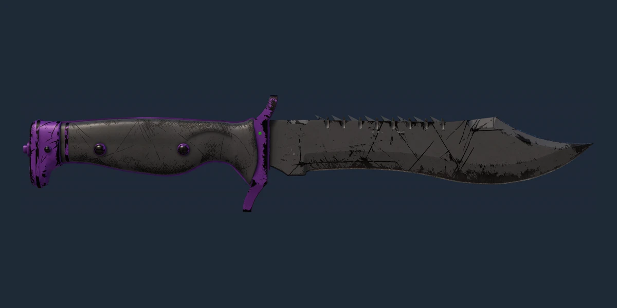 ★ Bowie Knife | Ultraviolet (Well-Worn) preview