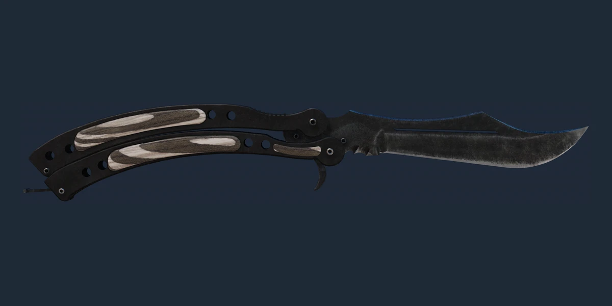 ★ Butterfly Knife | Black Laminate (Minimal Wear) preview