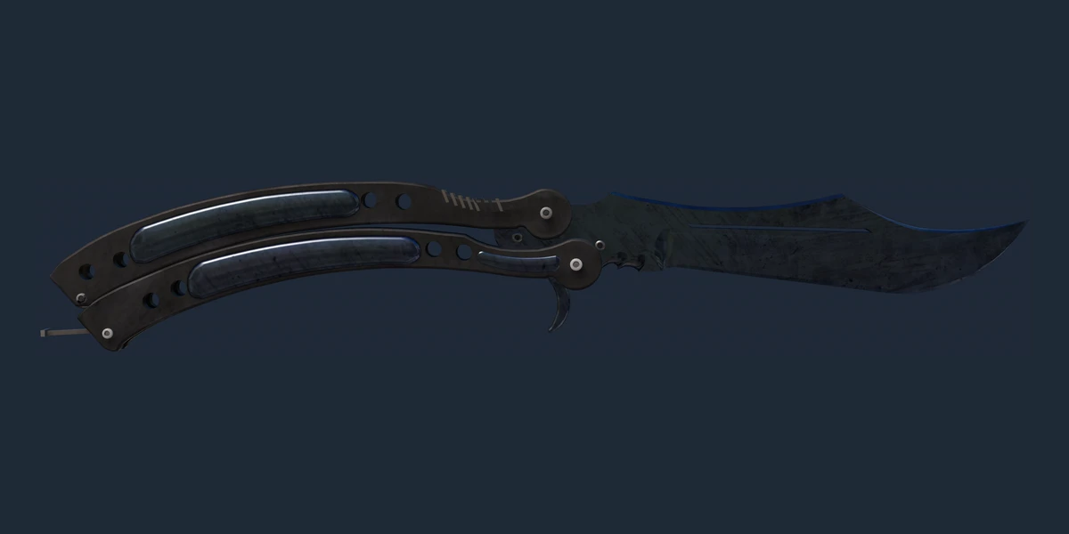 Xem trước Dao bướm (★ StatTrak™) | Blue Steel (MW - Trầy ít)