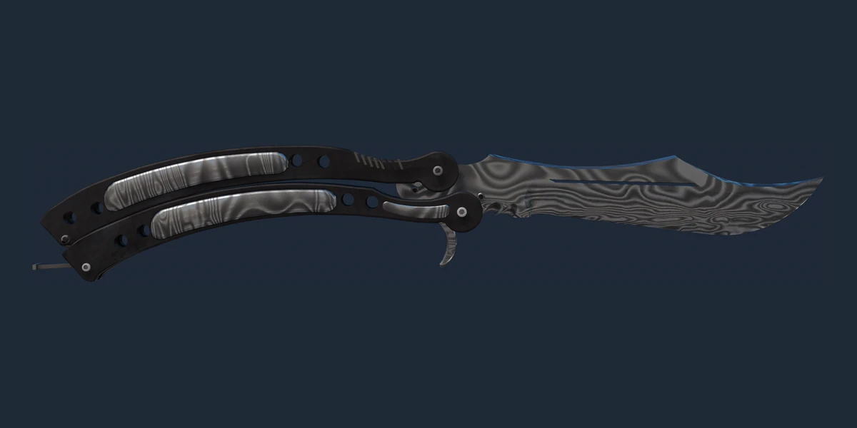 ★ Butterfly Knife | Damascus Steel (Field-Tested) preview