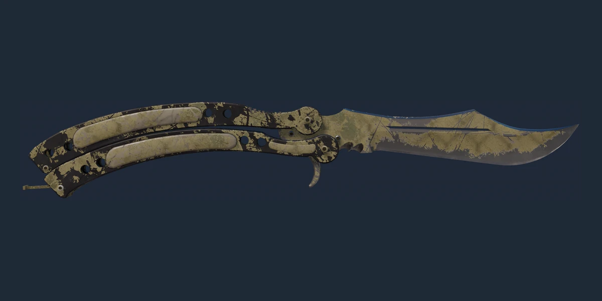 Forhåndsvisning af Butterfly-kniv (★) | Safari Mesh (Kampvansiret)