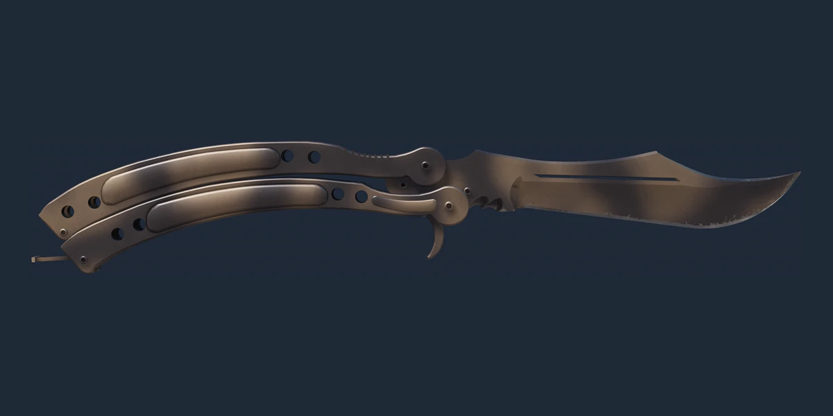 ★ Butterfly Knife | Scorched (Minimal Wear) preview