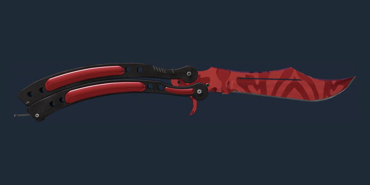 ★ StatTrak™ Butterfly Knife | Slaughter (Minimal Wear) preview