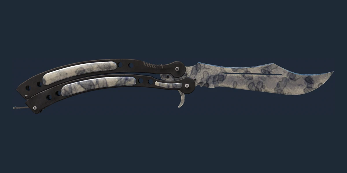 ★ Butterfly Knife | Stained (Well-Worn) preview
